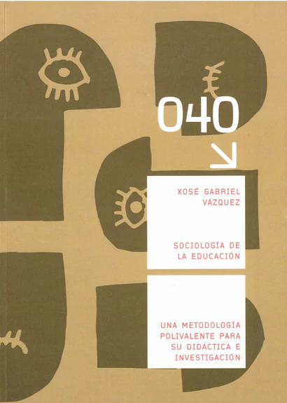 Portada del libro Sociología de la Educación — Xosé Gabriel Vázquez